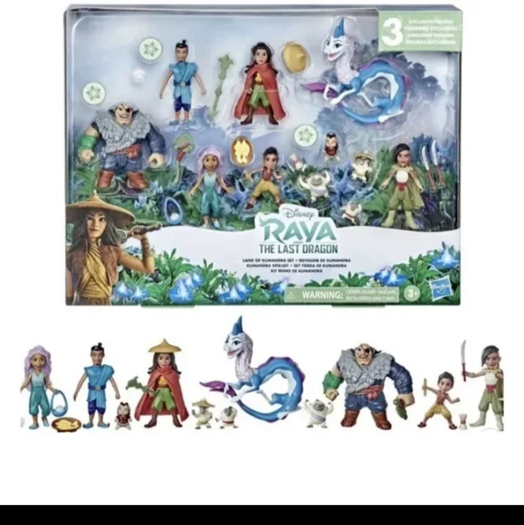 New - Disney Raya and the Last Dragon Land of Kumandra Set. - Picture 4 of 4